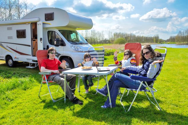 Summer Vacation Camping